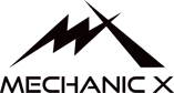 Mechanic X logo black Mechanic X logo black
