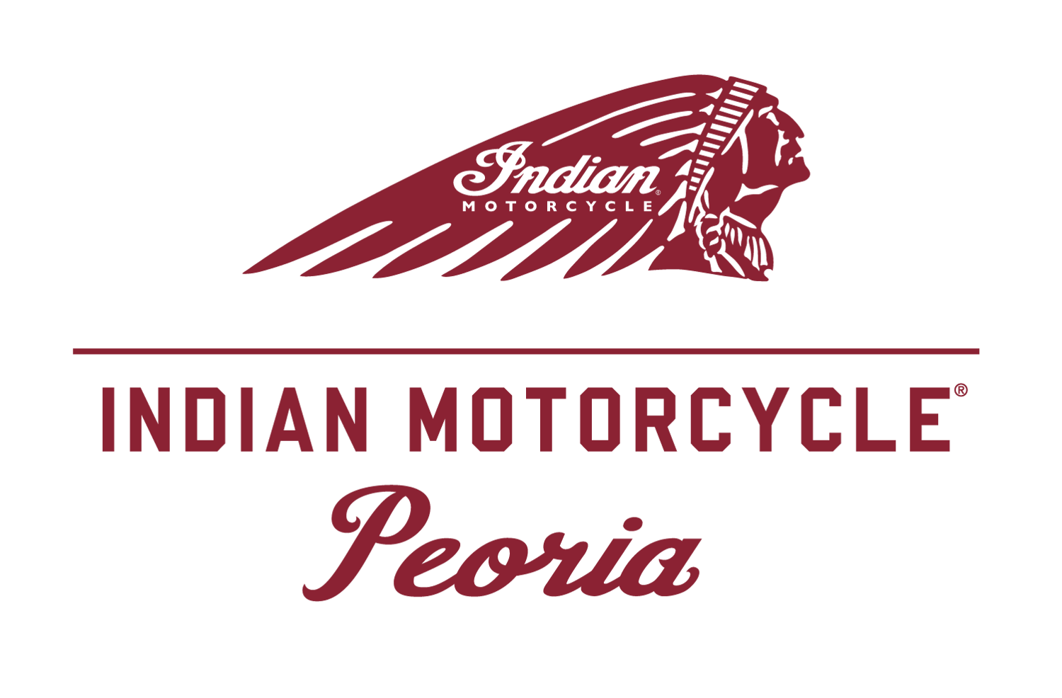 Red Indian Motorcycle Peoria